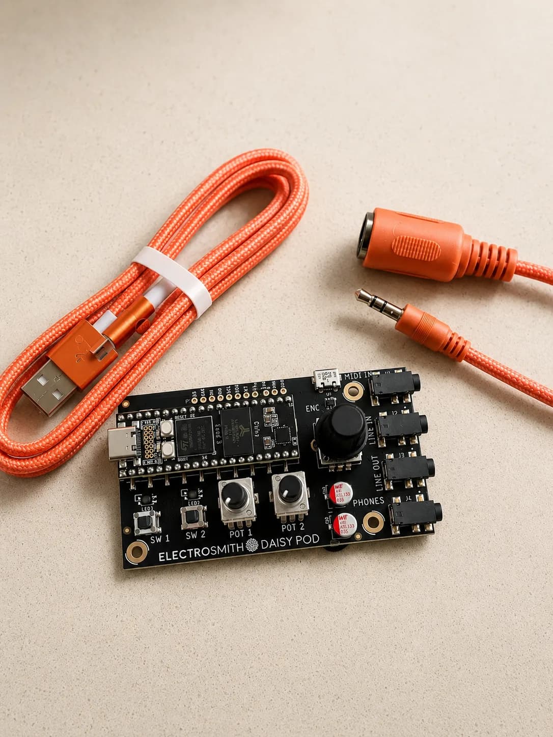 Daisy Pod, Seed y cableado para prototipar audio