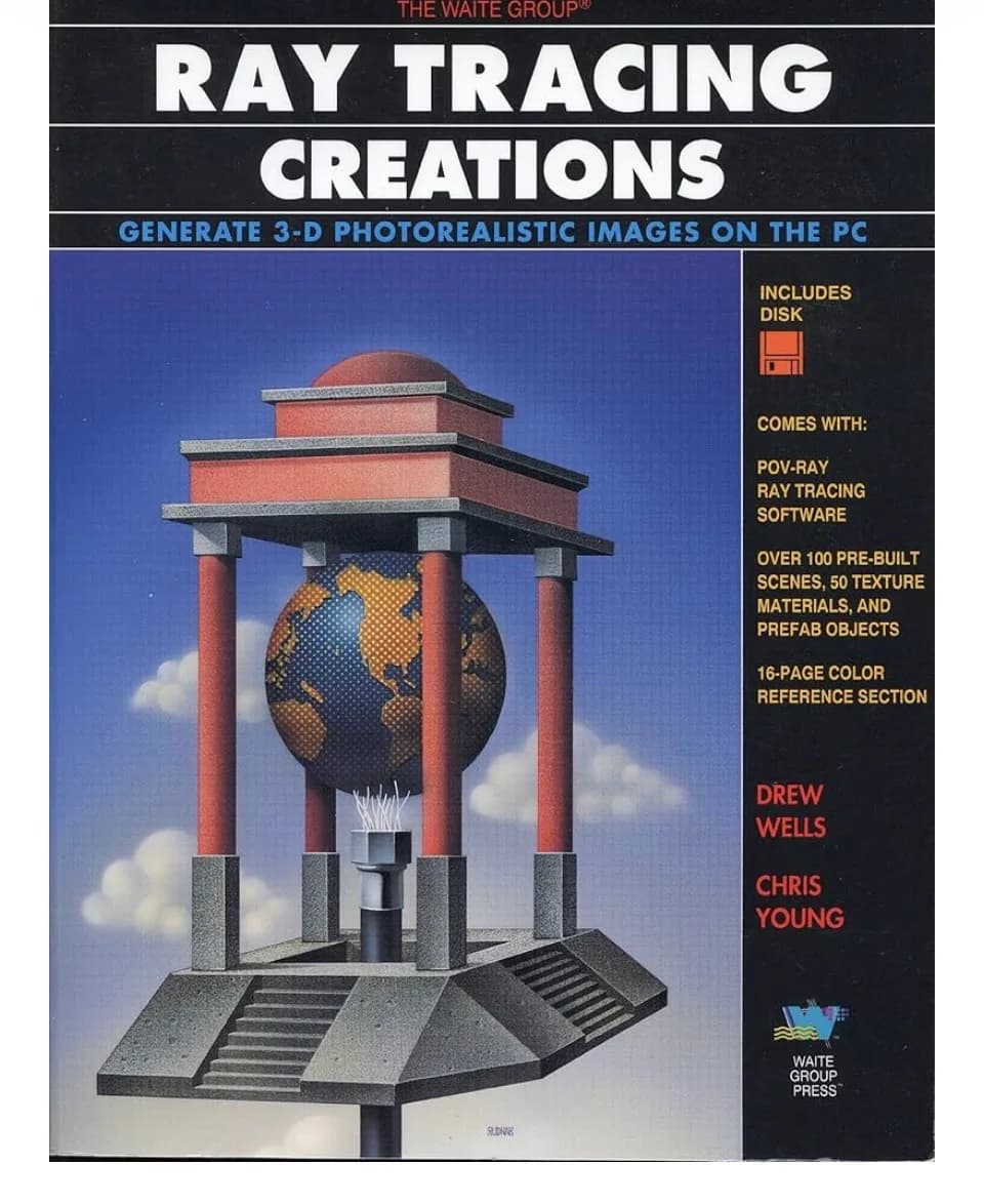 Libro clásico Ray Tracing Creations que inspira la investigación de RayDrone