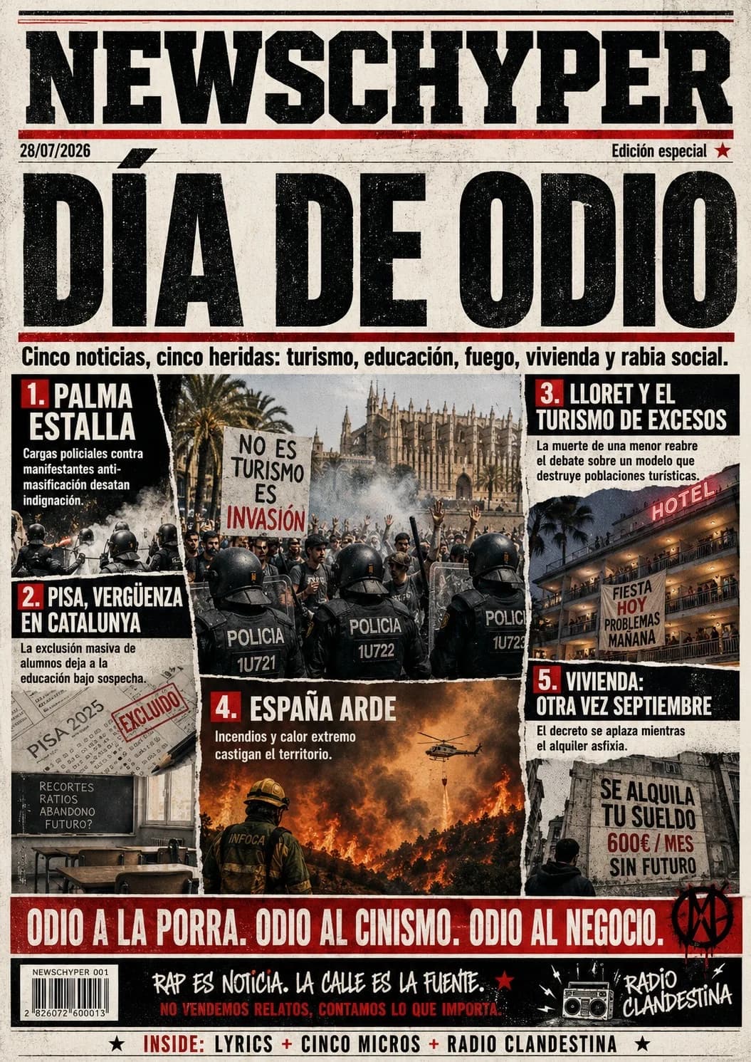 Edición temática · Día de odio